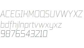 Lab Sans W01 UltraLight Italic