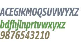 Georama Condensed Bold Italic