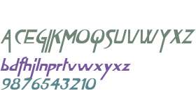 VireoFont Bold Italic