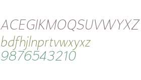 Proda Sans Thin Italic