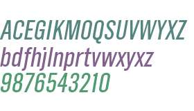 Grotzec Condensed Trial Italic