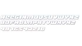 Hula Hoop Girl 3D Italic