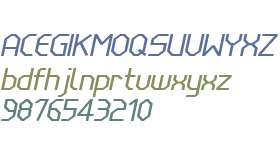 LineWire W00 Regular Italic