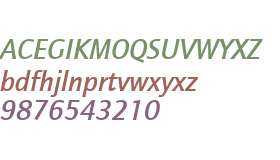 Quay Sans ITC W04 Medium Italic