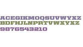 United Serif SemiExt Stencil