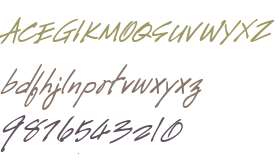 HandScript Bold Italic