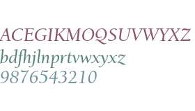 ITC Berkeley Oldstyle Medium Italic