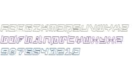 RayzorBlunt Outline Italic W00