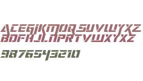 Deceptibots Expanded Italic