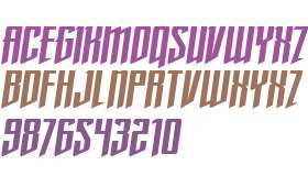 Justice Fighters Semi-Italic