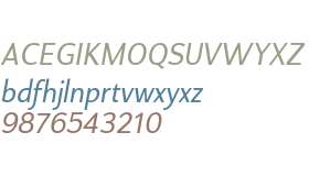 Proda Sans Book Italic