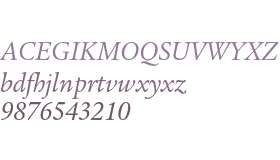ITC Legacy Serif Std Book Italic