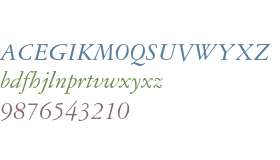 Garamond 3 LT Std Italic