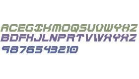 New Cyborg Condensed Italic
