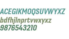 Moderna Sans Bold Cnd It