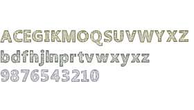 Amoky Halftone Typeface