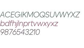 Duplet Rounded Light Italic