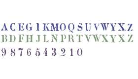 1917 Stencil Monospace W00 Norm