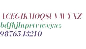 Bodoni* 96 Bold Italic