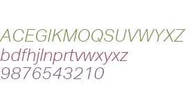 Aktiv Grotesk W01 Light Italic