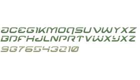 Gunrunner Halftone Italic