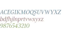 Belda Extra Book Italic