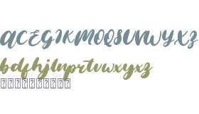 Morning Christmas Brush Font