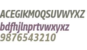 Georama Semi Condensed Bold Italic