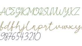 AMORICA SCRIPT Italic