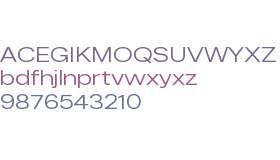 Residenz Grotesk Trial Rg ExWide