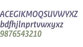 Ayita W01 SemiBold Italic