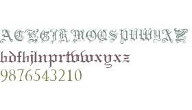 Pauls Swirly Gothic Font