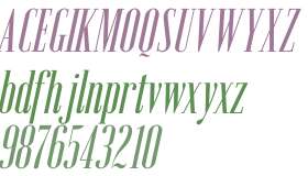 Emberly Medium Condensed Italic