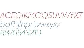 Axiforma Thin Italic