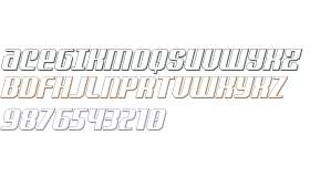 Normandy Beach 3D Italic