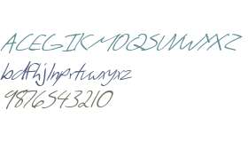 SF Scribbled Sans Italic V1 V1