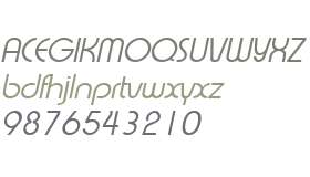 XpressiveLight Italic