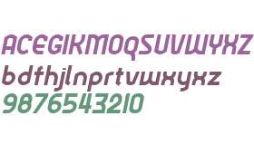 Ekela ExtraBold Italic