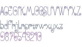 Anohana Typeface