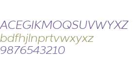 Aspira Wide W01 Light Italic