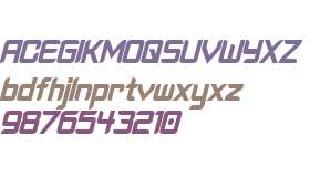 Cyberverse Condensed Bold Italic