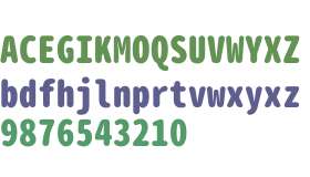 Gen Jyuu Gothic X Monospace Heavy