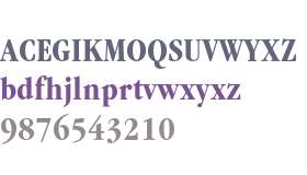 Garamond Itc T Bold Condensed