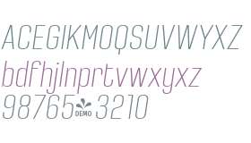 FSP DEMO - Densa Light Italic