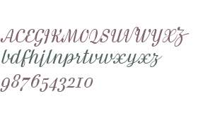 Danubia Script OT W03 Regular