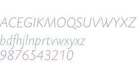 Today Sans Serif Extra Light Italic