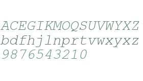 Courier New Italic