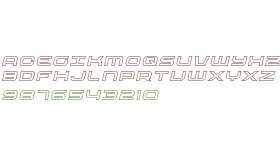 Nextwave Outline Italic
