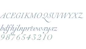 Rameau W04 Light Italic