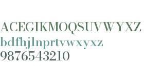 Bodoni* 11 Medium